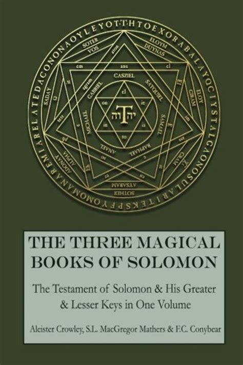 The Influence of Solomon's Three Magical Books on Modern Occultism